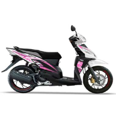 TVS DAZZ 110[JADETABEK] PUTIH PINK
