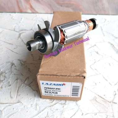 LAZARO N 3701 Armature Angker Trimmer Router Profil Kayu Makita N3701