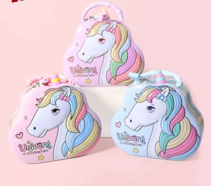 Michiro Celengan Unicorn / Celengan Kepala Kuda Poni / Celengan Unik / Celengan Lucu / Celengan Anak