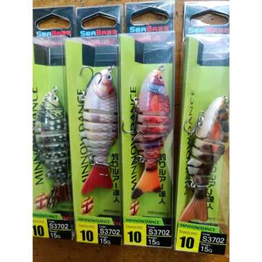 Umpan ikan minnow dance 10cm
