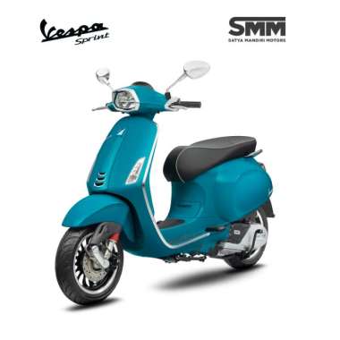 Vespa Sprint 150 I-GET ABS Sepeda Motor [OTR Surabaya] No Blue Estroverso Surabaya