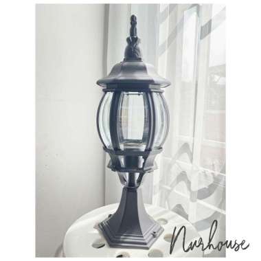 Lampu Pilar Lampu Taman 1003 Lampu Pagar 5003 S/N Lampu Hias Lampu Klasik Hitam