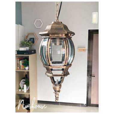 Lampu Gantung Antik 1003 / 5003 Lampu Teras Lampu Hias Lampu Klasik bronze