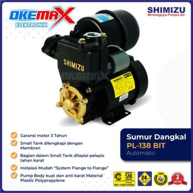 Shimizu Pompa Air Otomatis PL-138 BIT
