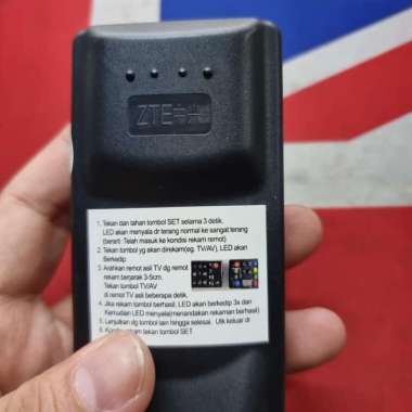 Remot STB Android remote TV BOX ZTE ZXV10 B860H B870H B700v5 Ori Putih Hitam