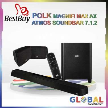 Soundbar Polk Magnifi Max AX Atmos 7.12 Garansi Resmi 1 Tahun