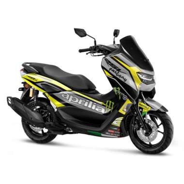 Stiker Full body Decal Motor Yamaha NMAX Old / NEW Aprilia NEW NMAX Kuning