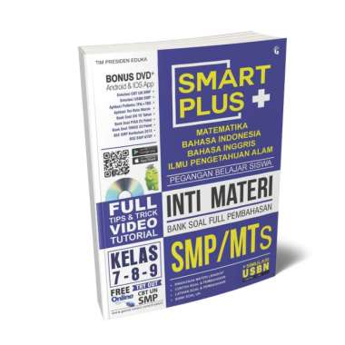Buku Pelajar Smp Smart Plus Smp/Mts Inti Materi Bank Soal Full Pemba