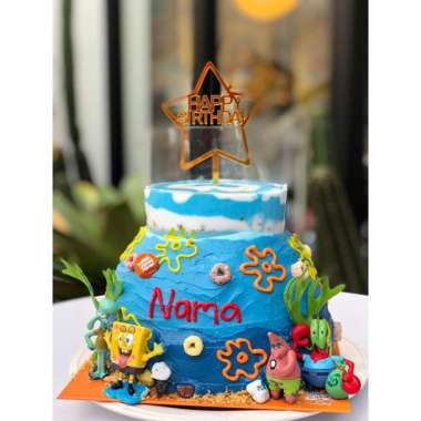 CAKE AMBYAR MAINAN SPONEGBOB