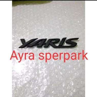 Emblem Tulisan Toyota Yaris