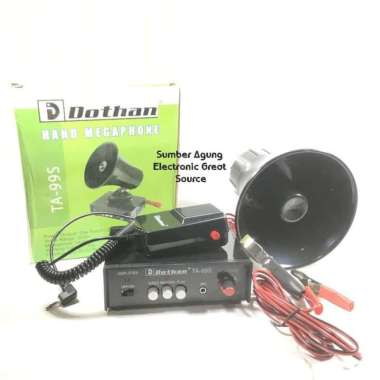 Hand Megaphone Dothan TA99S 99S Toa Portable 15W Suara Keras Mini