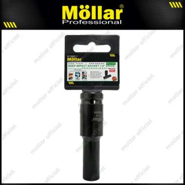 MOLLAR B13660 Deep Impact Socket 10 mm Mata Shock Panjang 1/2" Wrench