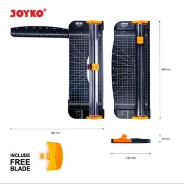 joyko pc1637 trimmer - paper cutter a4 / alat pemotong potong kertas Multicolor