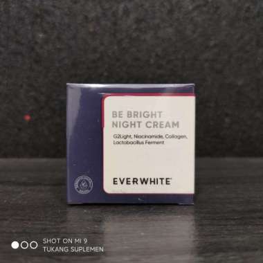 Everwhite Be Bright Night Cream Glowing Skin Night Protect 15ml 15 ml