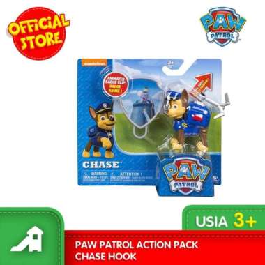 Mainan Figur PAW PATROL Action Pack Chase Hook