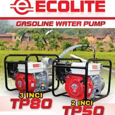 Mesin Pompa Air Irigasi Alkon 3 inch Bensin TP80 Ecolite