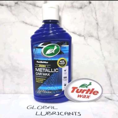 Turtle Wax Metallic Car Liquid Wax 296mL USA (Mengkilapkan/ Melindungi/ Daun Talas)