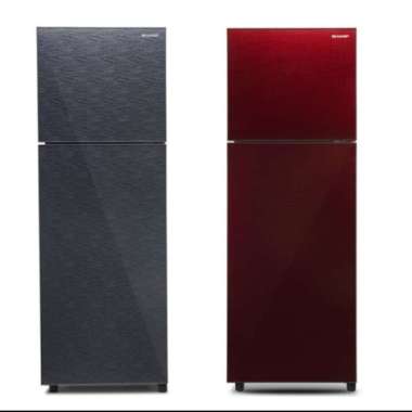 Kulkas Sharp 2Pintu Sj246Xg / Refrigerator Sharp Sj 246Xg / Sj246Xgmr Multicolor