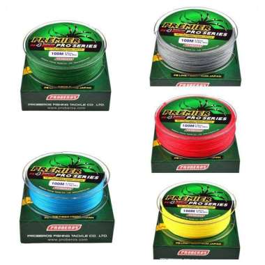 Senar Pancing PE 4X Proberos 100m Made in Japan 25lb 50lb Multicolor