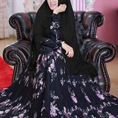 GAMIS MONALISA JUMBO GRATIS KERUDUNG REALPICT GAMIS SET KERUDUNG Multicolor