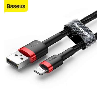Baseus Kabel Data Iphone Cafule Cable For Lightning 2M Merah