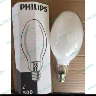 LAMPU MERCURY PHILIPS ML 500 WATT 500W Multicolor