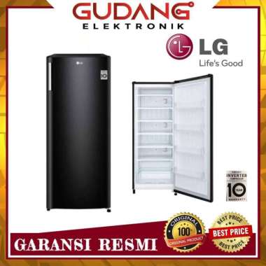 LG FREEZER GN INV 304 BK SMART INVERTER 6 RAK FREEZER ES ES BATU ASI DLL