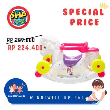 mainan anak mobil dorong anak model kuda kp 561 shp toys Multicolor