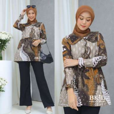KANTHIL Blouse Batik Katun Modern Motif Widodari B.Widodari 2 XL