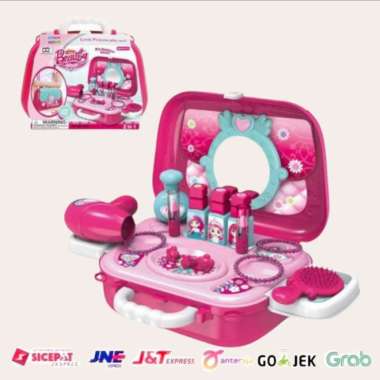 mainan make up anak perempuan make up koper make up 2in1 Multicolor