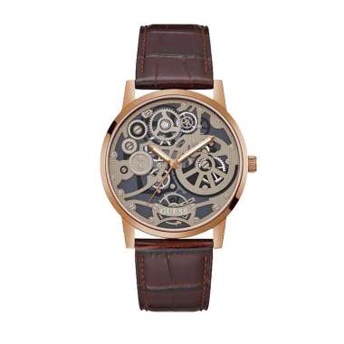 GUESS GW0570G2 COFFEE CASE BROWN LEATHER