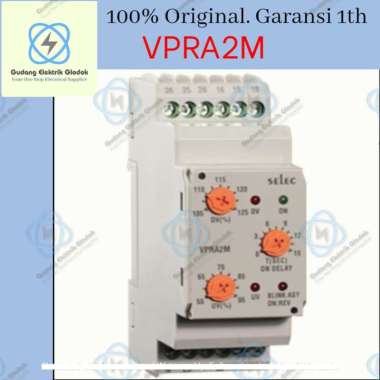 ANALOG VOLTAGE PROTECTION RELAY - SELEC - VPRA2M