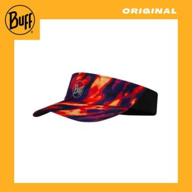 Topi Lari/Hiking - Buff Original Go Visor Ethnos Flame