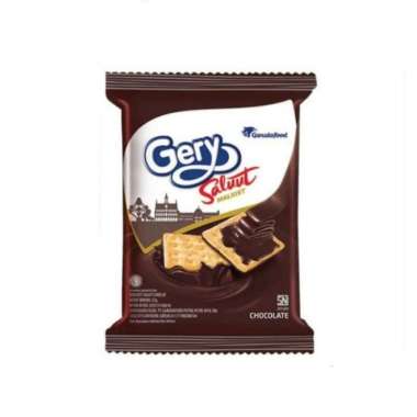 Gery Saluut Salut Malkist Cokelat Renceng [1 Renceng isi 10 Sachet]