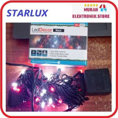 Lampu Hias LED Tumblr Merah Putih Lampu Hias Natal