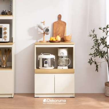 Dekoruma AOI Kabinet Lemari Dapur Kayu Minimalis - Kitchen Cabinet