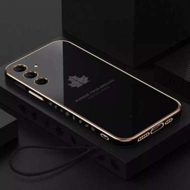 Case Samsung A24 Softcase Mapel Plating Pelindung Back Cover UNGU