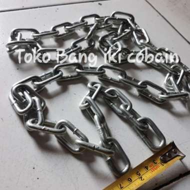 Rantai Besi 5 mm 1 meter / permeter