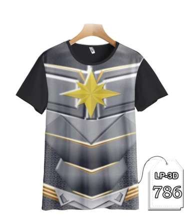 Kaos Sattia Dewa Gatotkaca Kaos Anak Legenda Gatot Kaca 3D #LP3D-786 - DEWASA DEWASA - XL