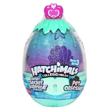 hatchimals colleggtibles secret surprise - pet obsessed playset Multicolor