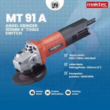 Mesin Gerinda Grinda Tangan Maktec MT91A MT 91A