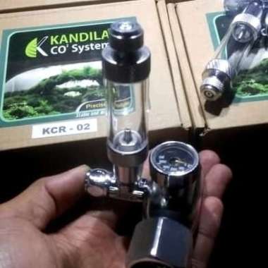 KANDILA CO2 SYSTEM PRECISE REGULATOR VERTIKAL KCR - 02 AQUASCAPE Multicolor