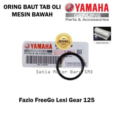 Oring Baut Tab Oli Mesin Bawah Freego Fazio Lexi Gear 125 Asli Original Yamaha Surabaya 932102980000