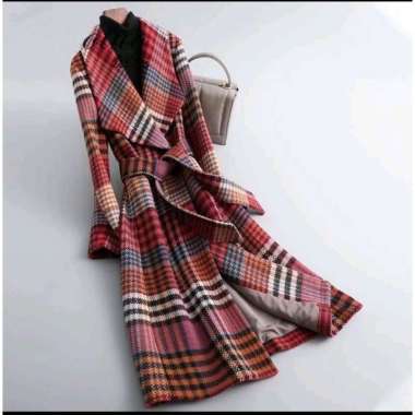 COAT WOOL CHERI MANTEL JAKET MUSIM DINGIN WINTER M