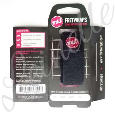 Fretwrap Gruvgear MTD Gruv Gear Guitar Bass String Muter Mute Senar SMALL (SM)