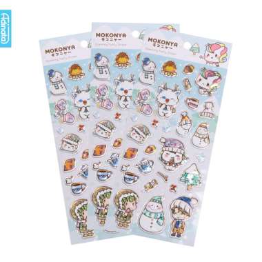 Mokonya Sparkling Stickers 2350-6146 / Stiker - Adinata