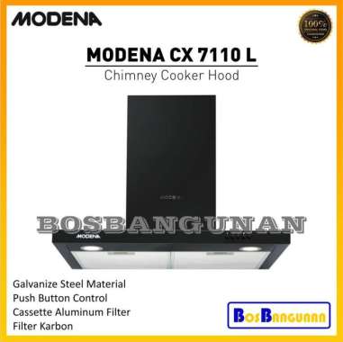 Cooker Hood Chimney MODENA CX 7110 L / Exhaust Dapur MODENA CX7110L INSTANT