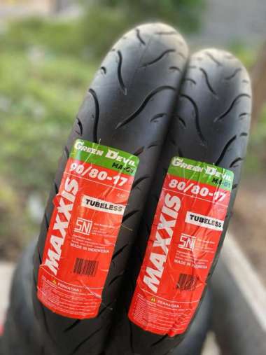 BAN LUAR MOTOR MAXXIS GREEN DEVIL MA-G1 RING 17 90/80 17