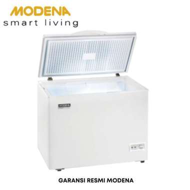 CHEST FREEZER MODENA MD 0206 / MD0206W / MD 0206 W 205 LITER GARANSI RESMI MODENA