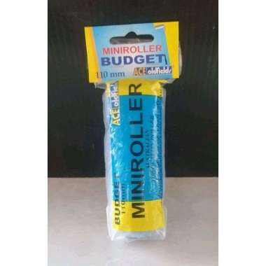 Bulu rol mini cat rol bulu ACE warna biru refill lebar 110 mm